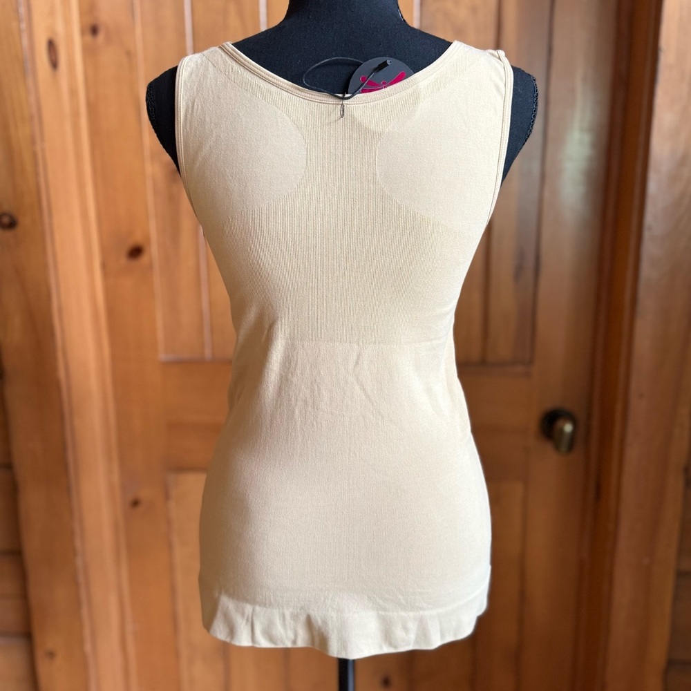 CONTORLY Cami Shaper Classic Beige Nude Shapewear Tank XXXL 3XL - Picture 5 of 17